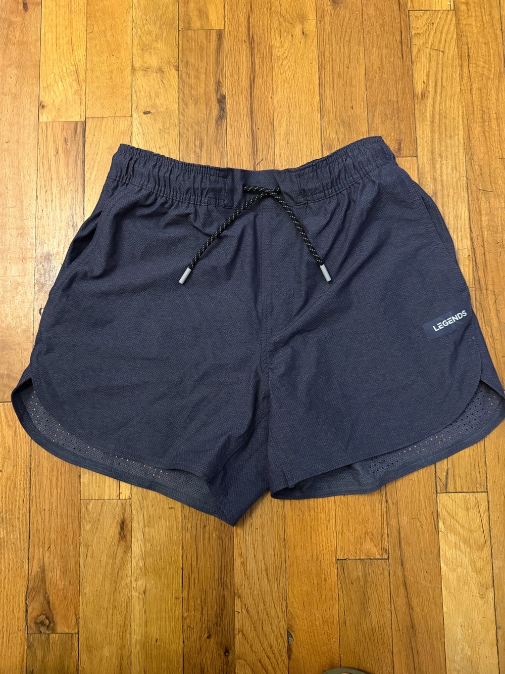 Legends Luka HD Navy Athletic Shorts with Drawstring size small NWOT 5